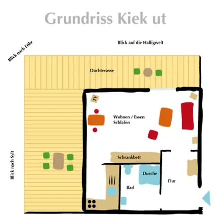 Haus Nordenlicht Kiek-ut Wittdün